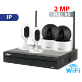 Kits de Cámaras con Grabador de    4 Canales    2MP / HD Dahua